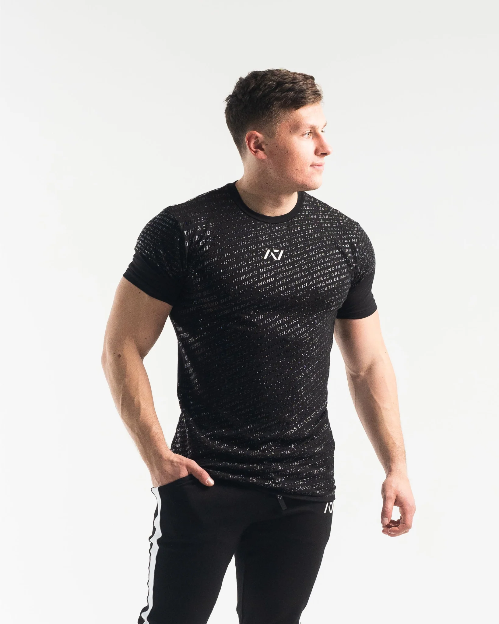 Domino Wave Men's Bar Grip Strongman Shirt