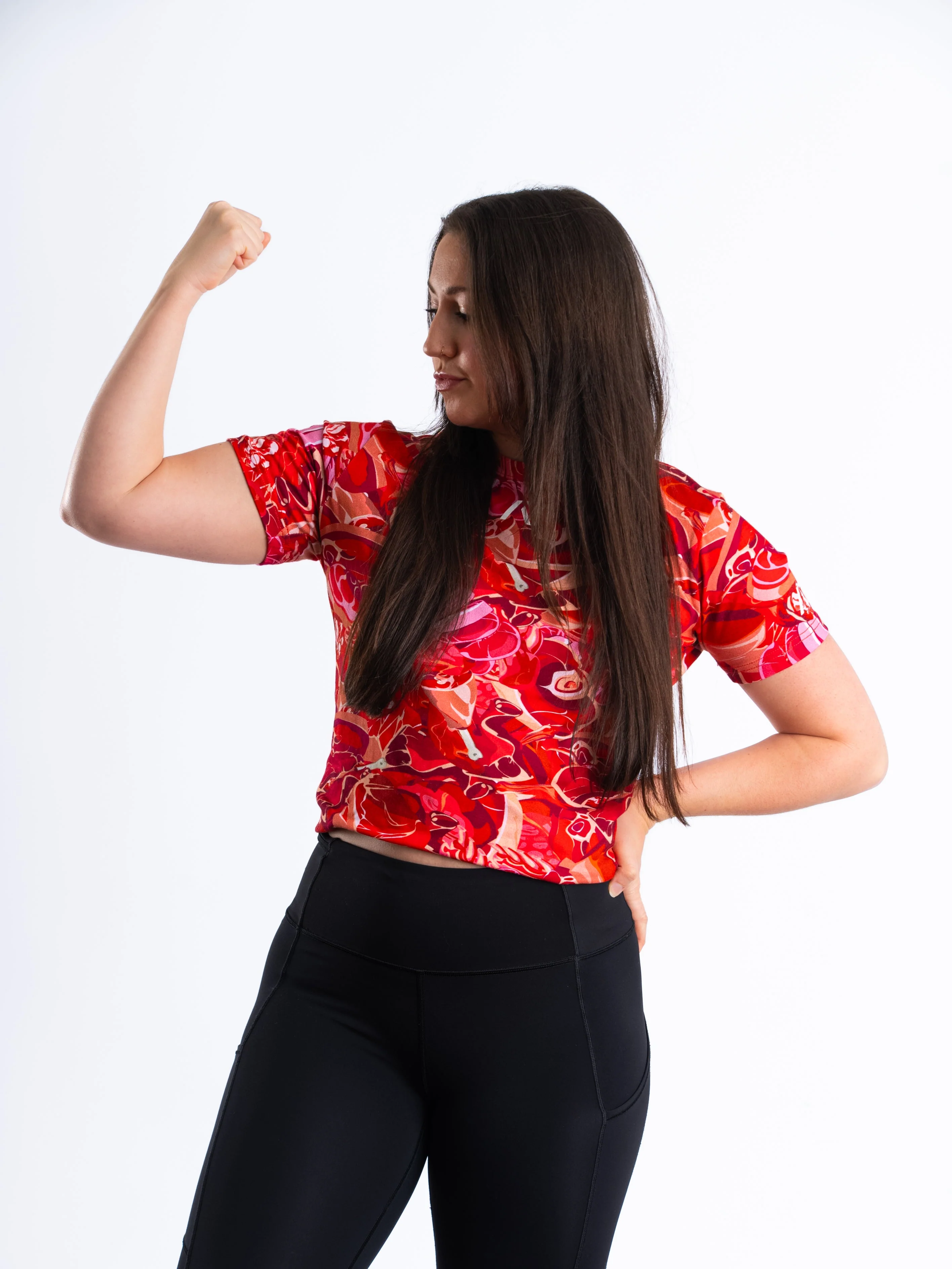 2024 April Fools Women's Meat Shirt - Image 6