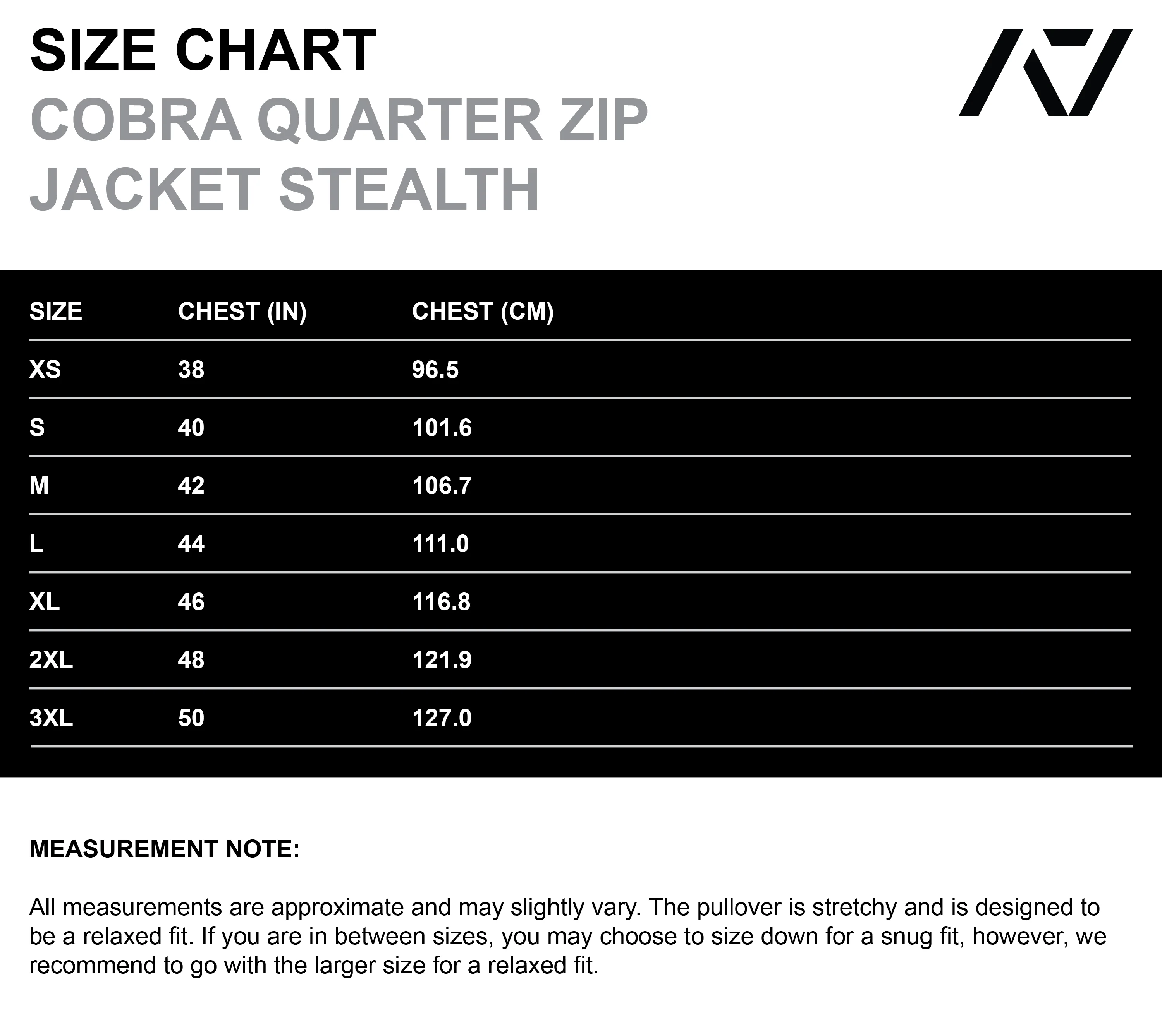 Cobra Quarter Zip Non Bar Grip Jacket - Stealth - Image 7