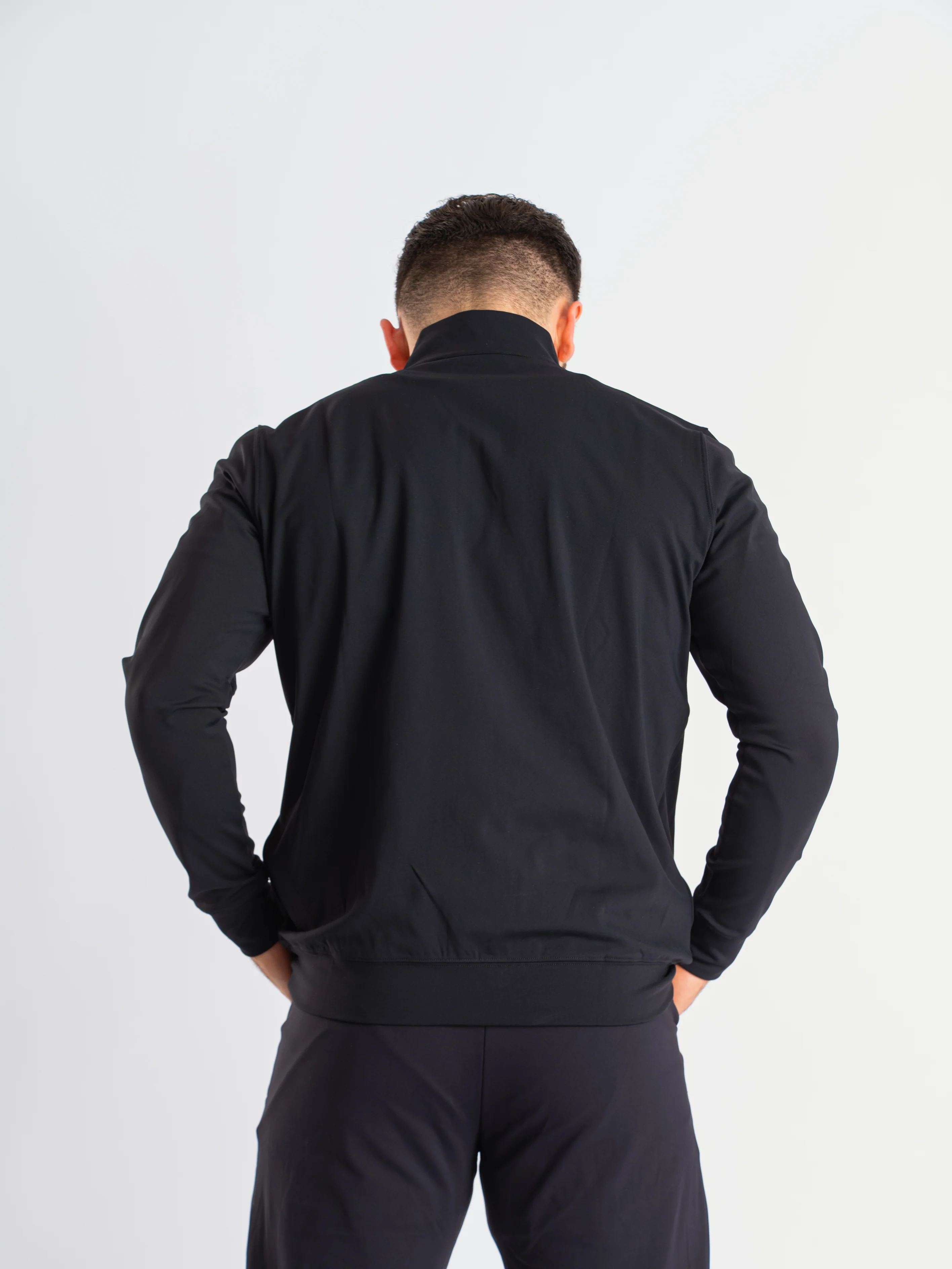 Cobra Quarter Zip Non Bar Grip Jacket - Stealth - Image 2