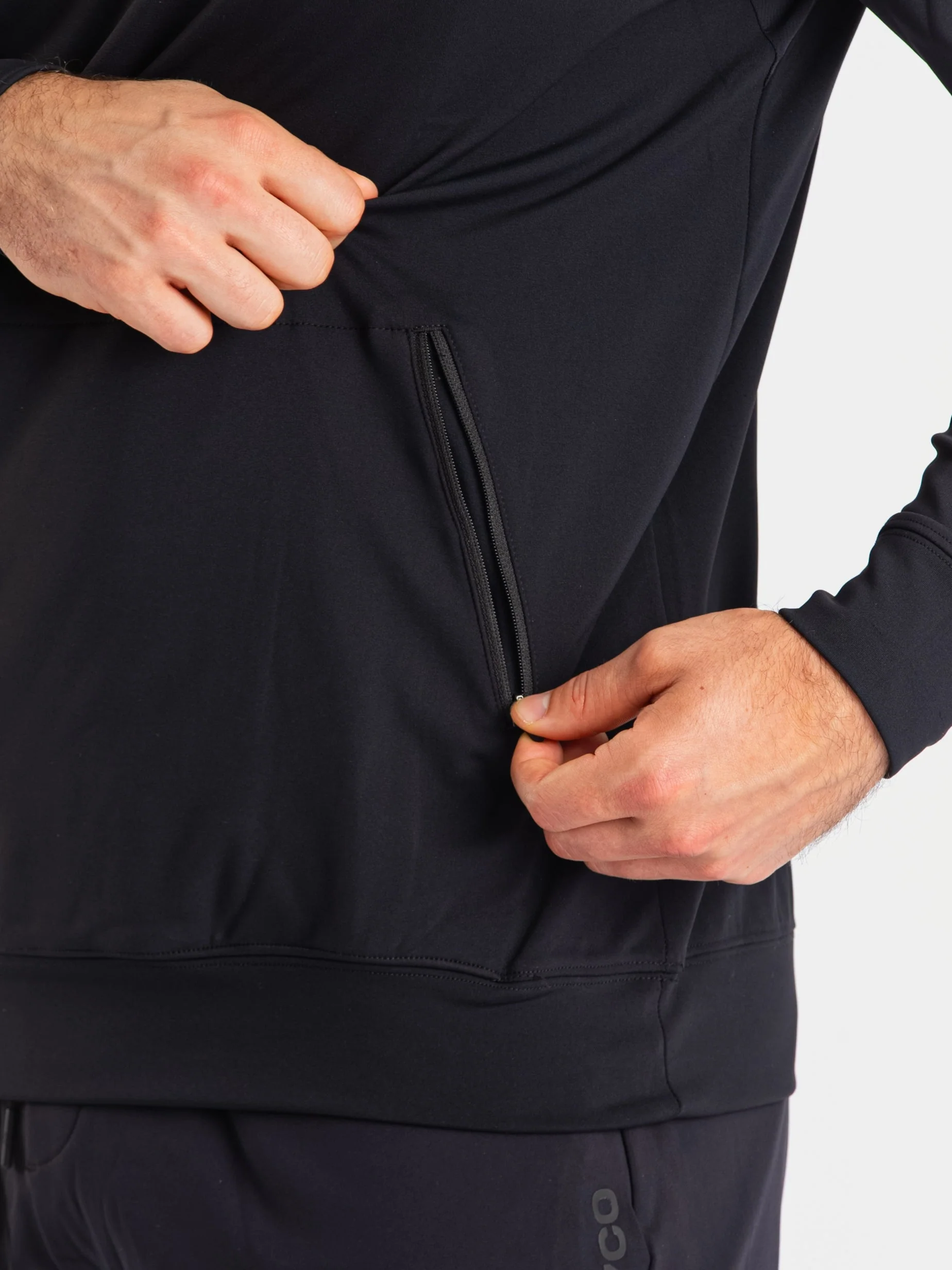 Cobra Quarter Zip Non Bar Grip Jacket - Stealth - Image 4