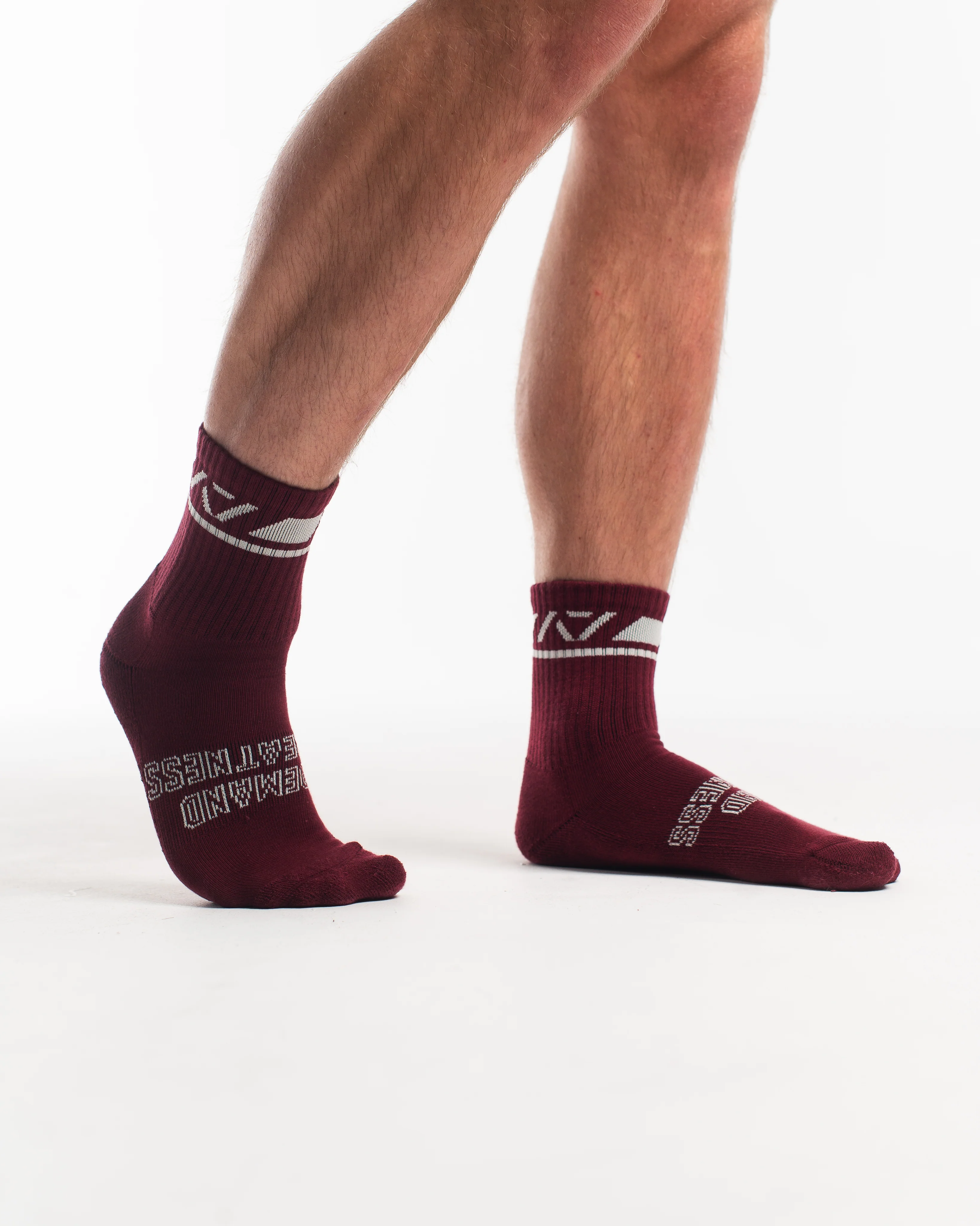 Crew Socks - Ivory Rose - Image 3