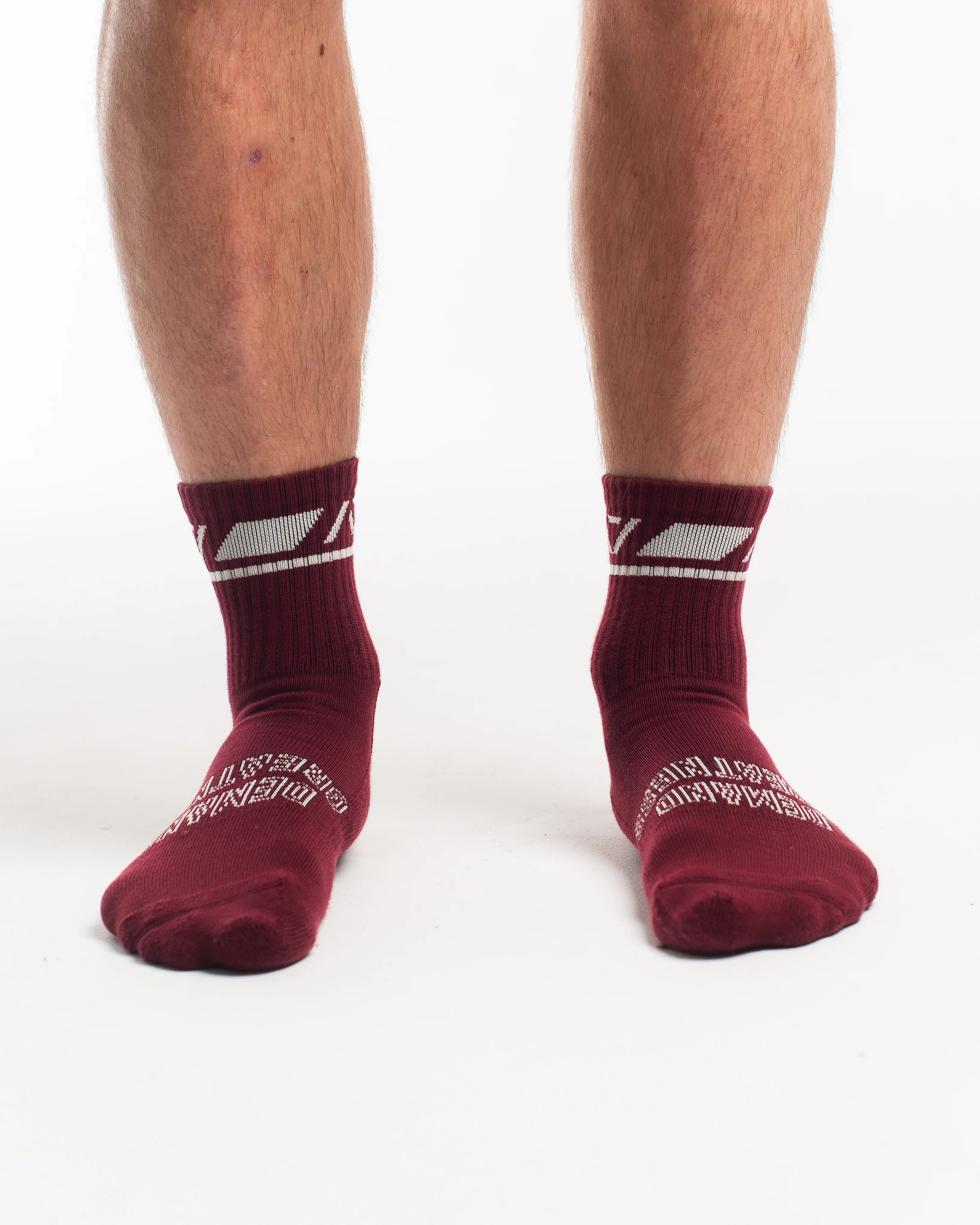 Crew Socks - Ivory Rose - Image 4