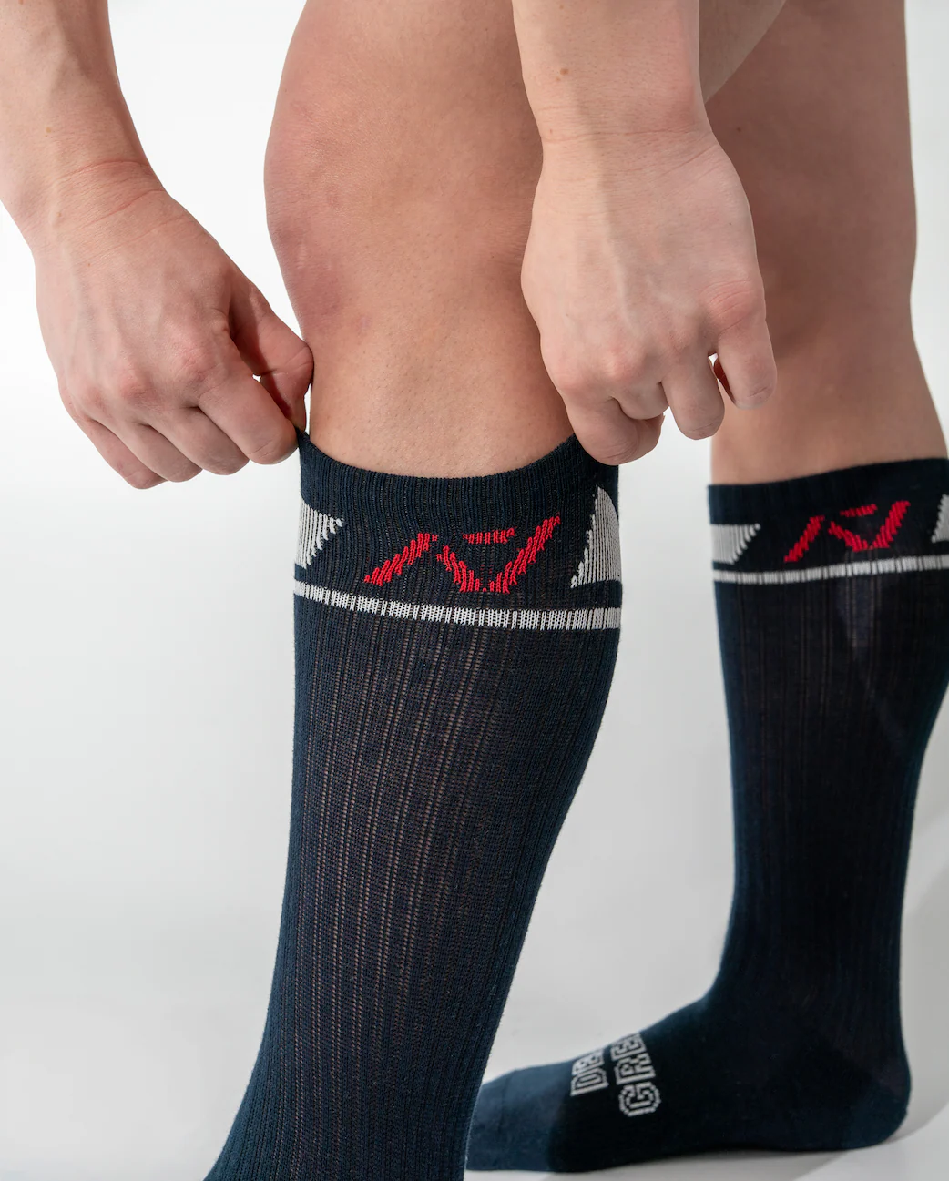 Deadlift Socks - RWB Navy - Image 3