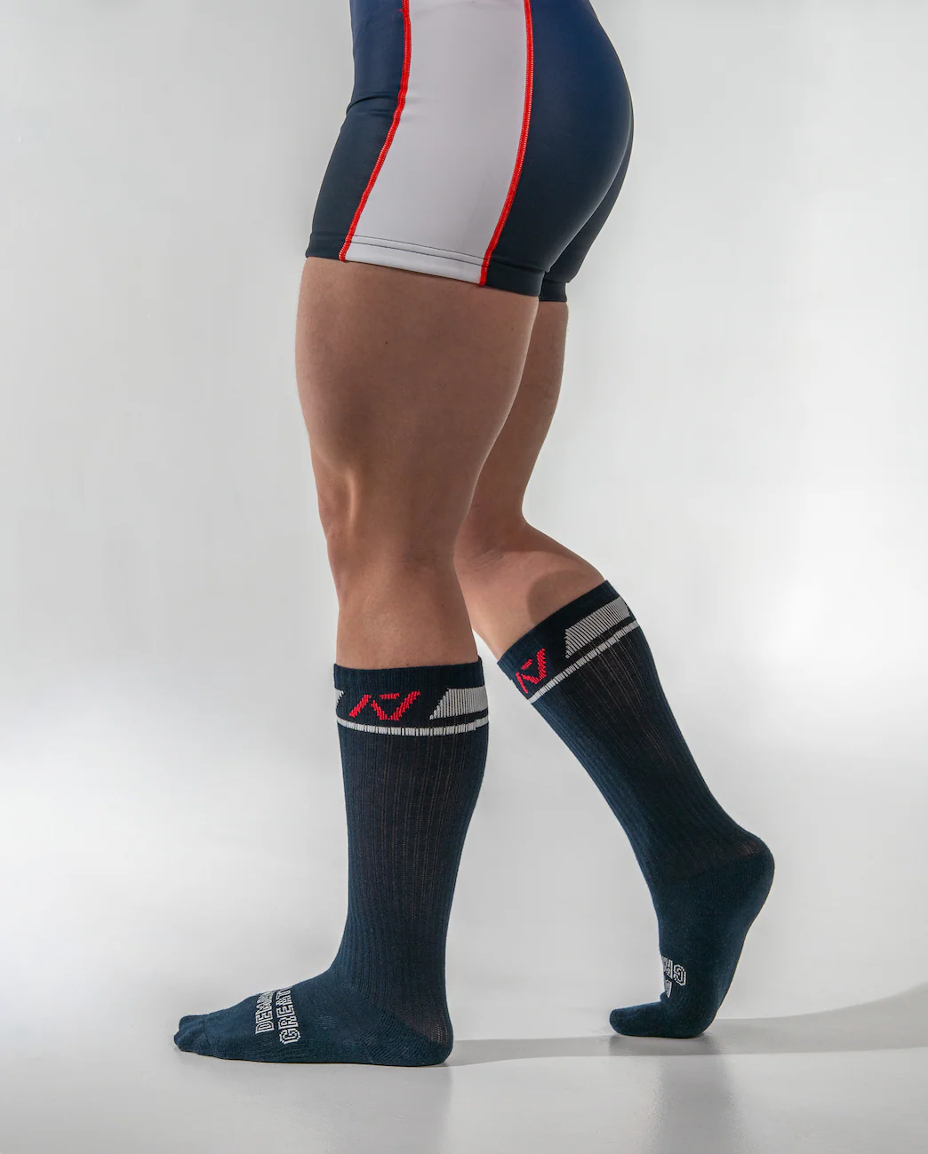 Deadlift Socks - RWB Navy - Image 5