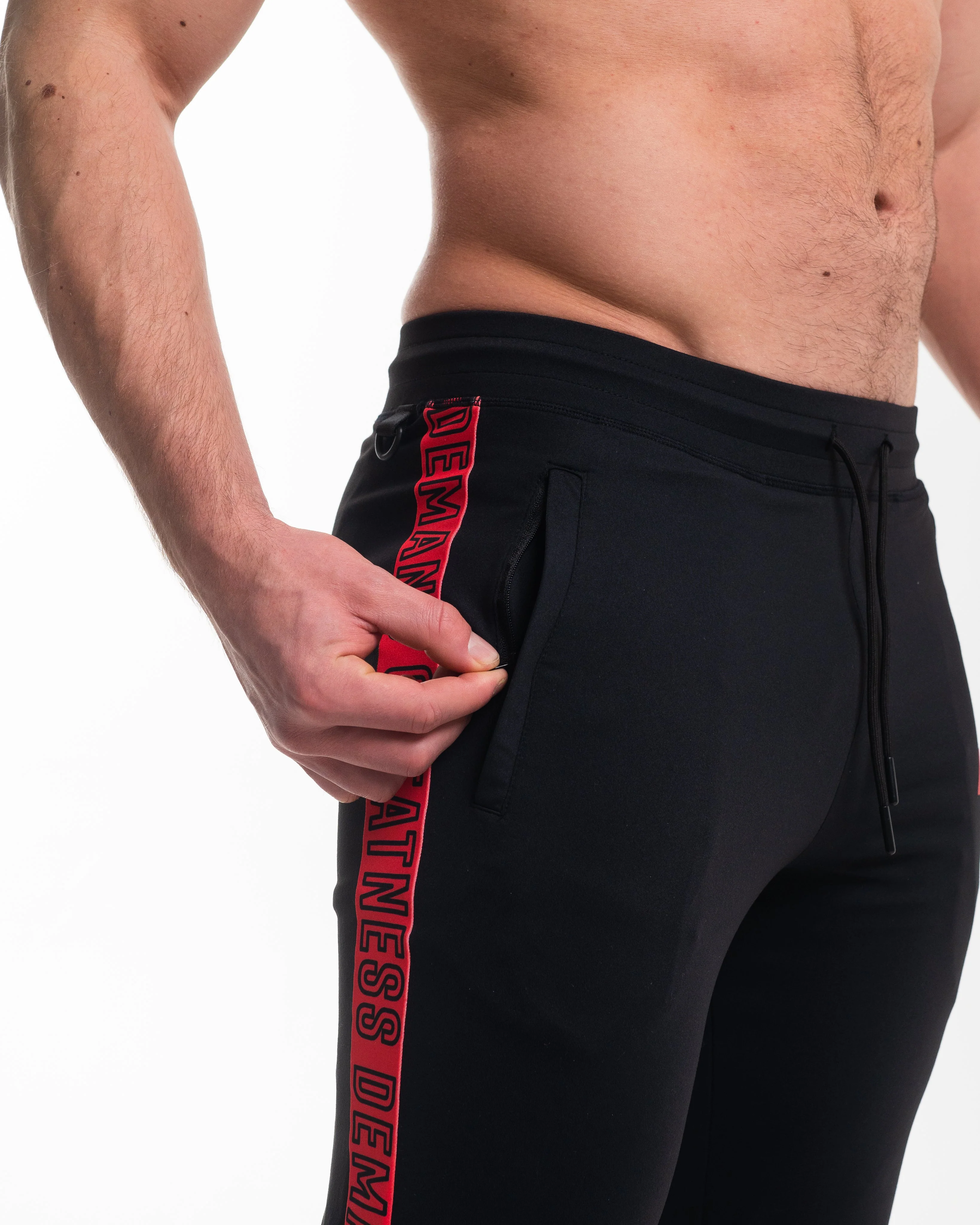 Defy Joggers - Red Dawn (Unisex) - Image 4