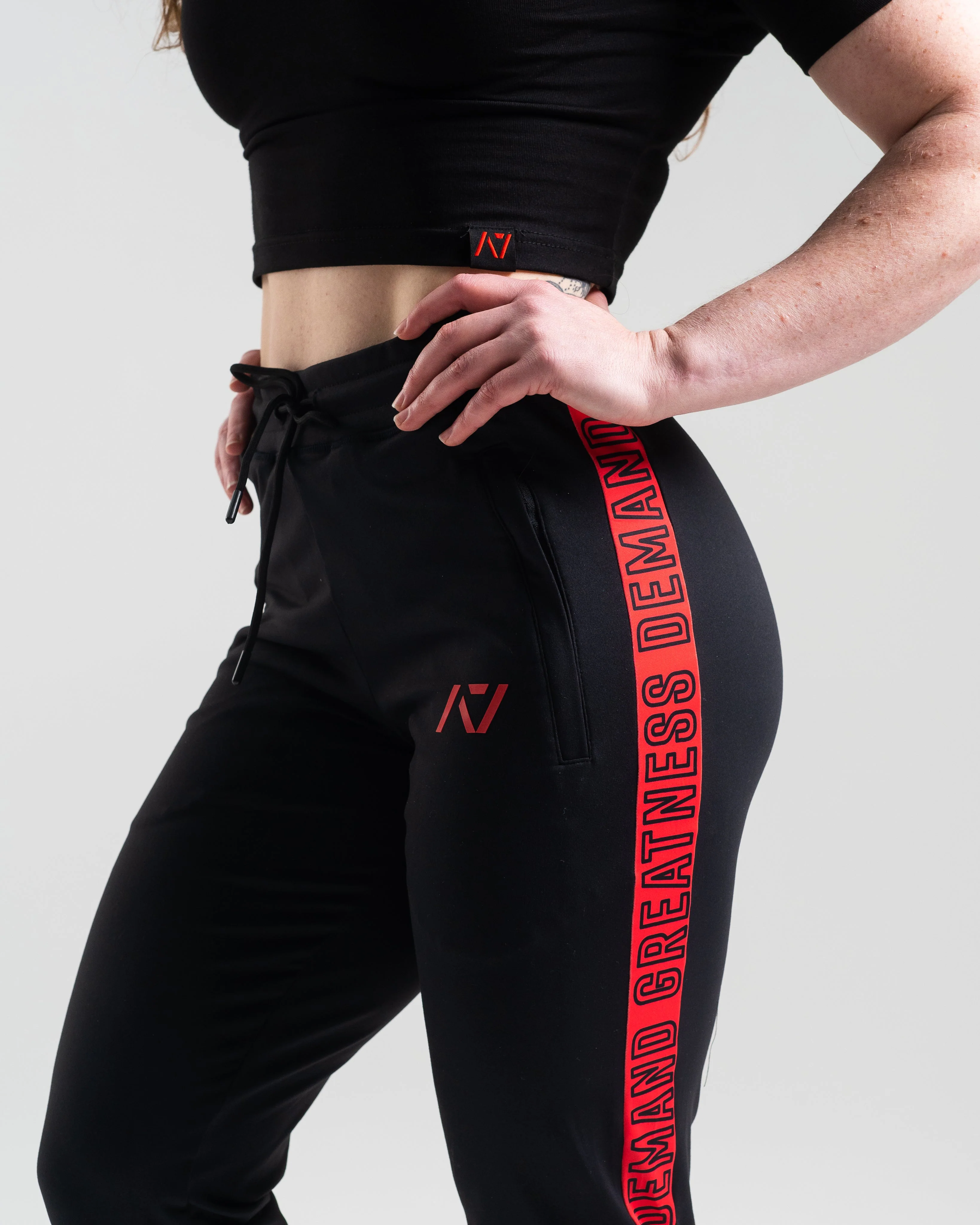 Defy Joggers - Red Dawn (Unisex) - Image 7