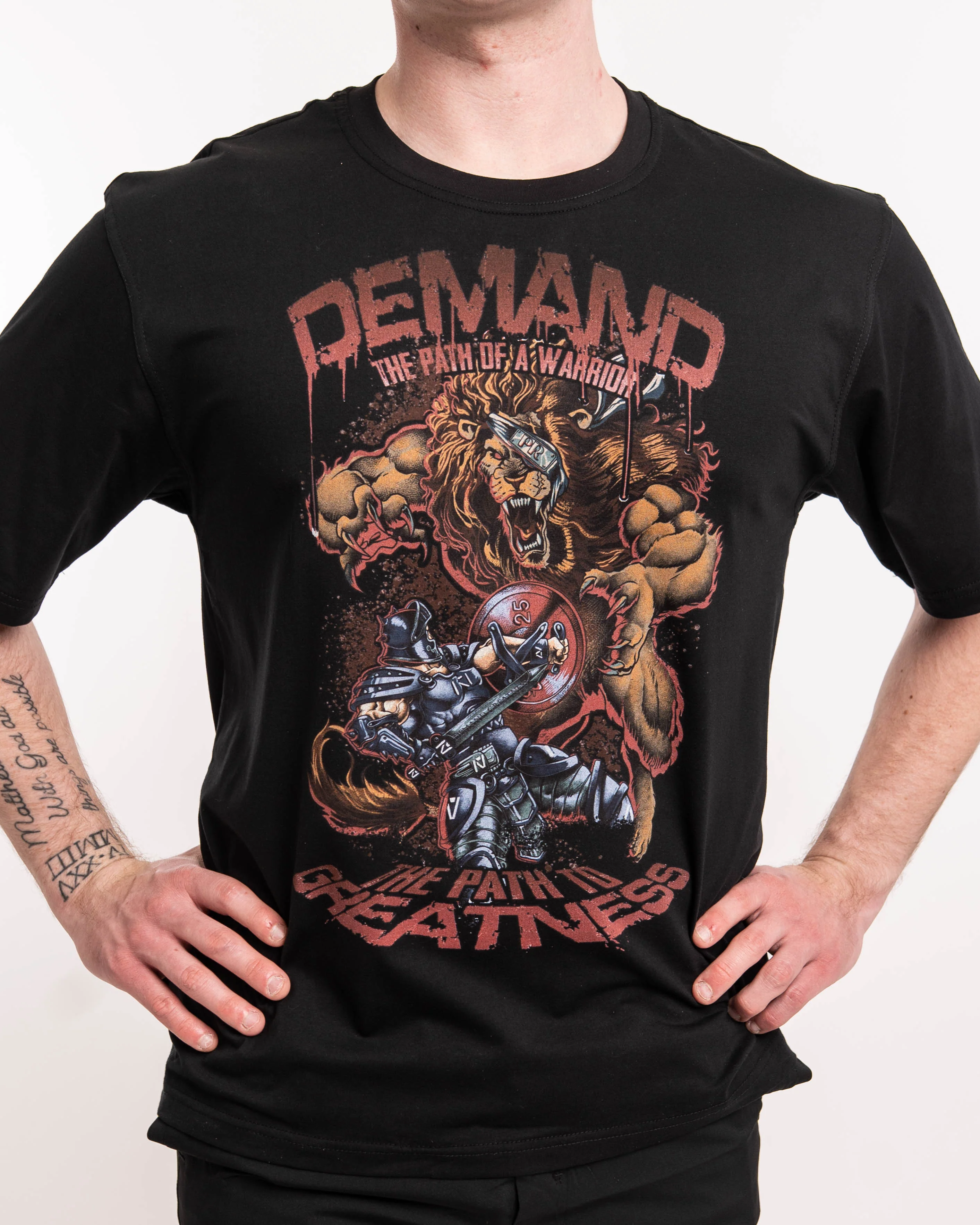 Knight Warrior Over-Fit Unisex Non Bar Grip Shirt - Image 3