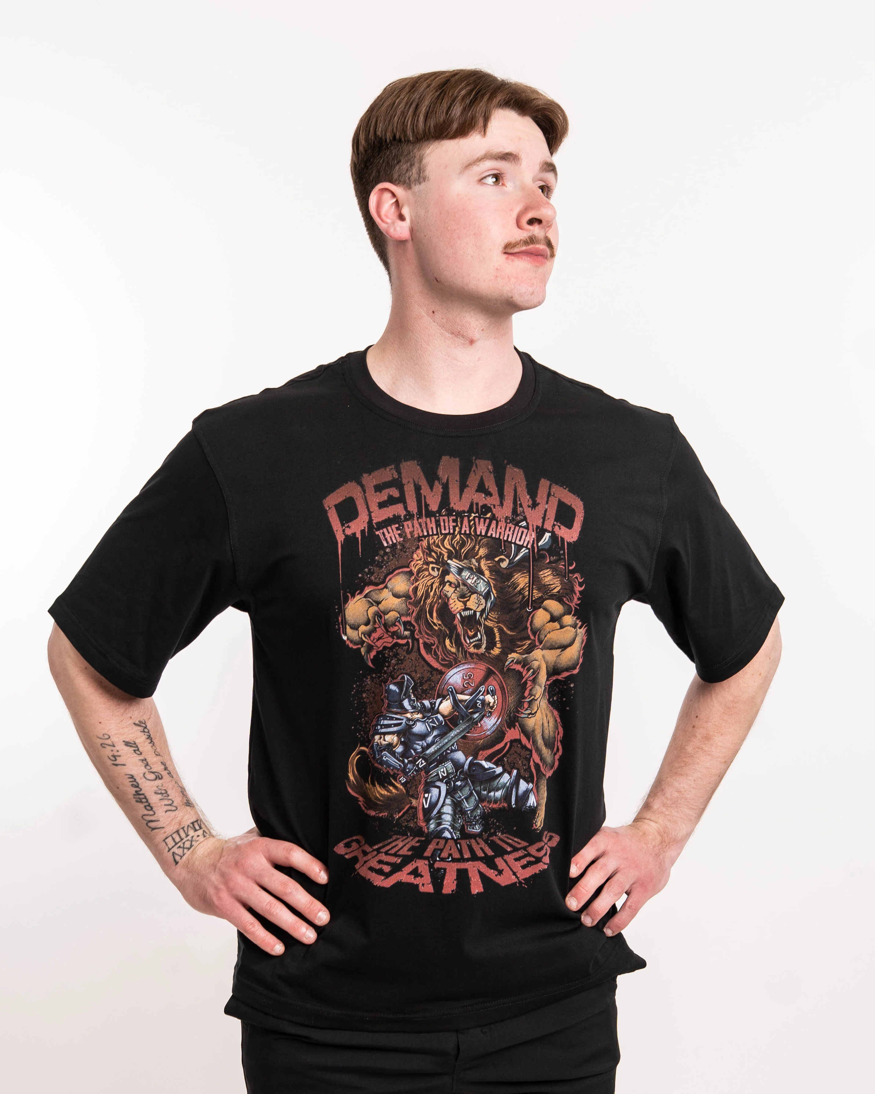 Knight Warrior Over-Fit Unisex Non Bar Grip Shirt - Image 4
