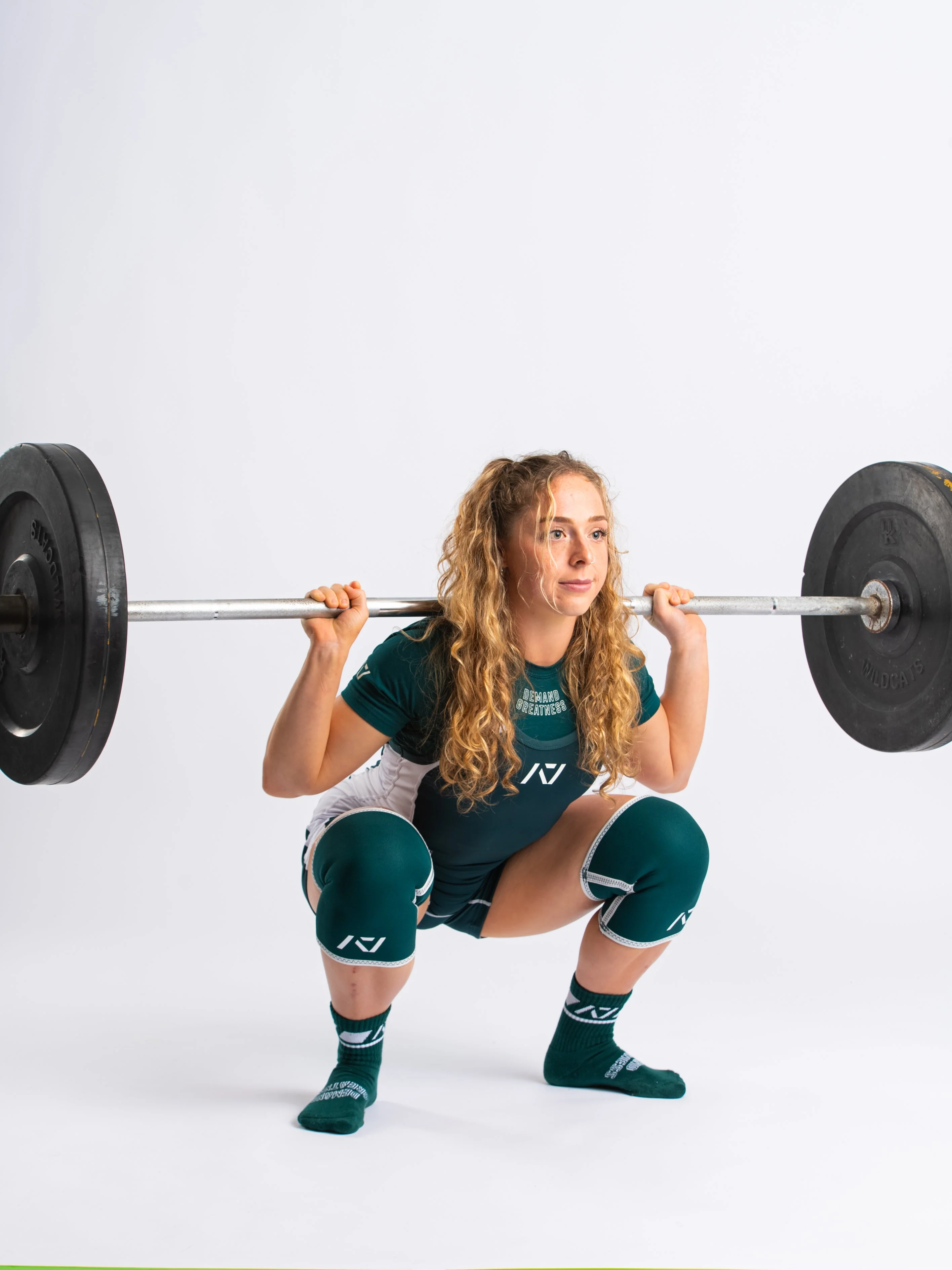 Luno Women's Singlet - IPF Approved - Emerald Forás - Image 9