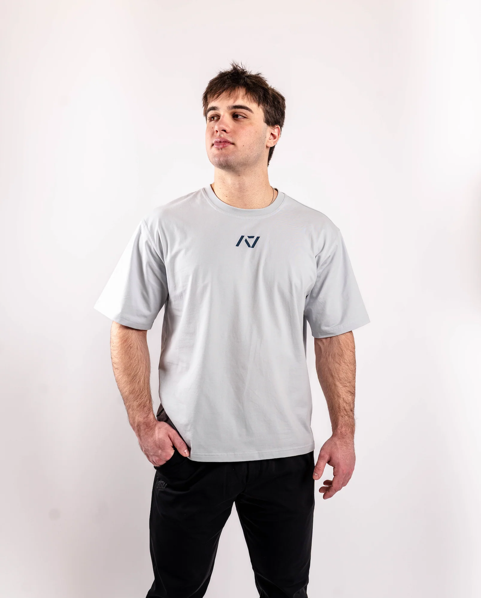 Orbit Over-Fit Unisex Non Bar Grip Shirt - Tides White