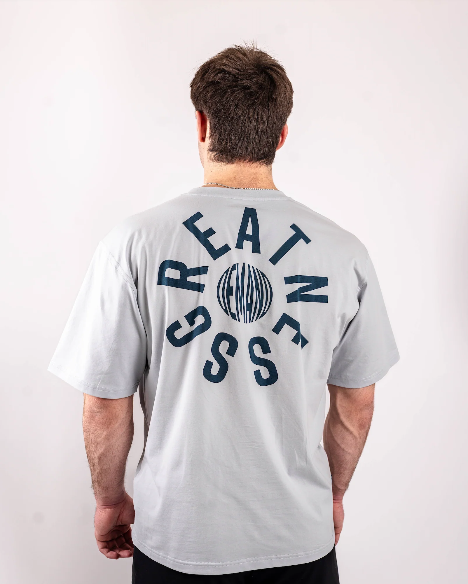 Orbit Over-Fit Unisex Non Bar Grip Shirt - Tides White - Image 2