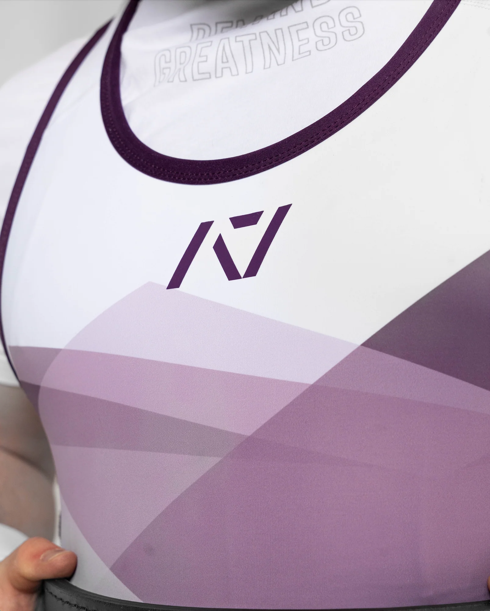 Rausch Men's Singlet - IPF Approved - Lavender - Image 3