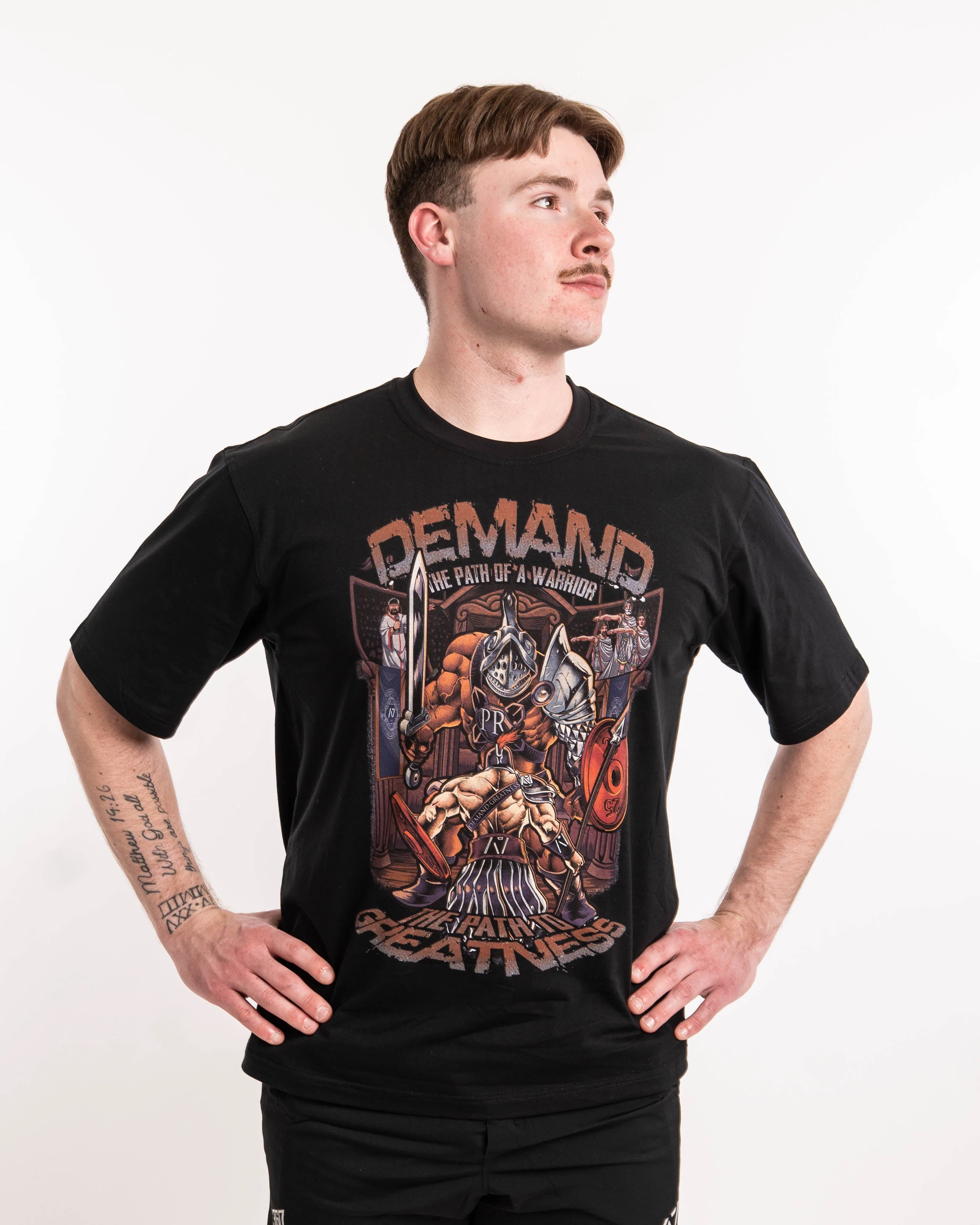 Roman Warrior Over-Fit Unisex Non Bar Grip Shirt