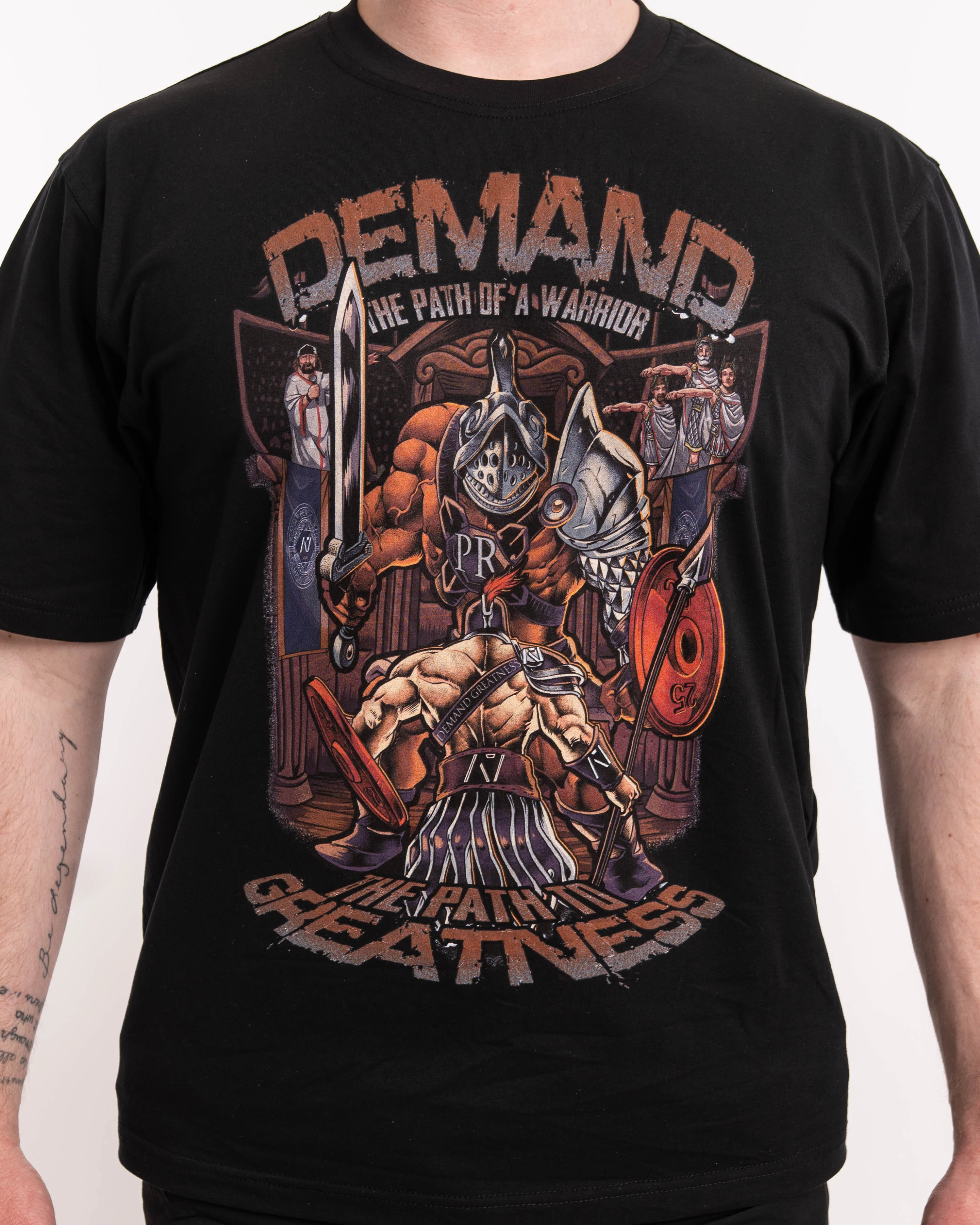 Roman Warrior Over-Fit Unisex Non Bar Grip Shirt - Image 3