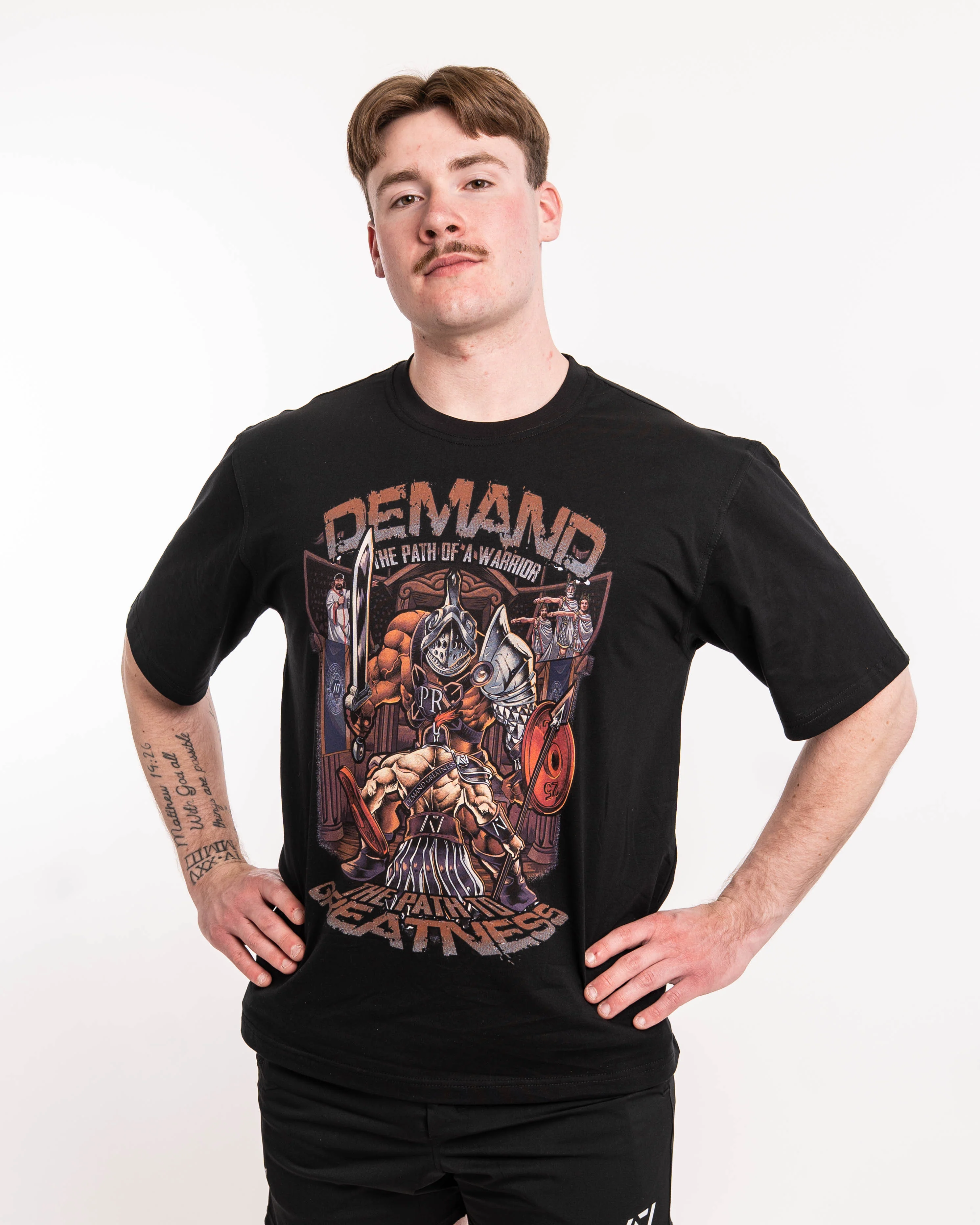 Roman Warrior Over-Fit Unisex Non Bar Grip Shirt - Image 4