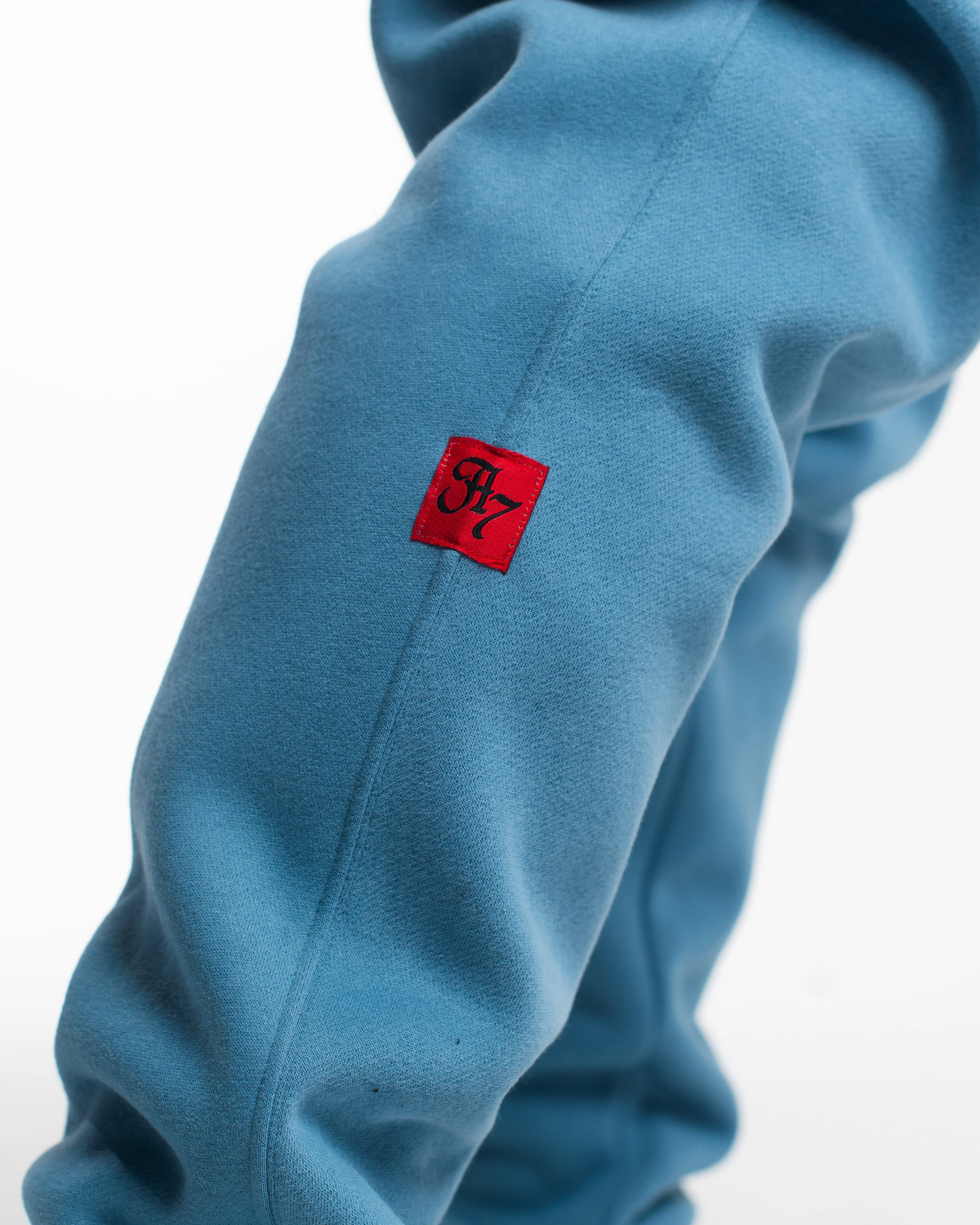 Script Oversized Joggers - Slate Blue - Image 6