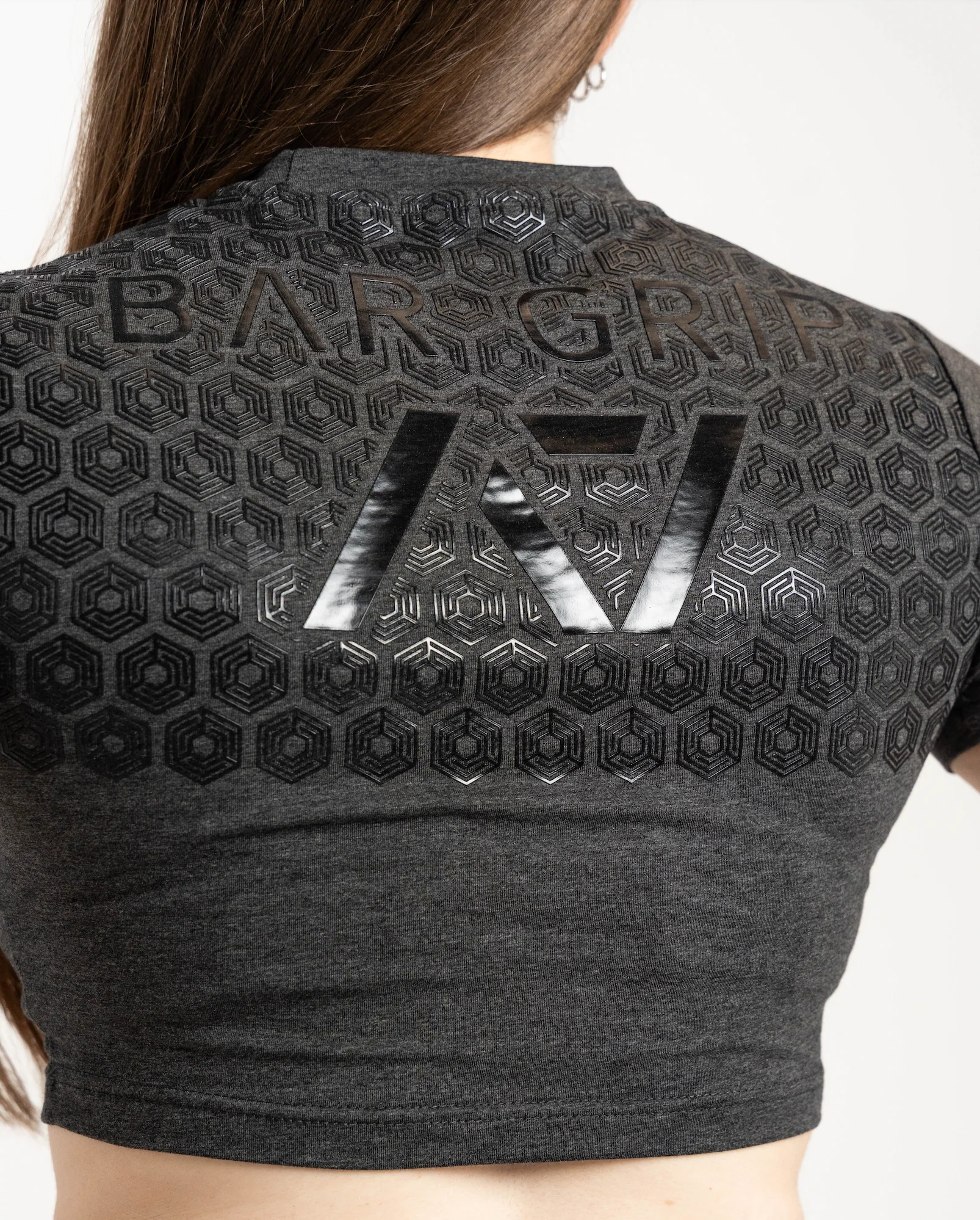 Timeless True-Fit Women's Bar Grip Crop - Charcoal - Image 2