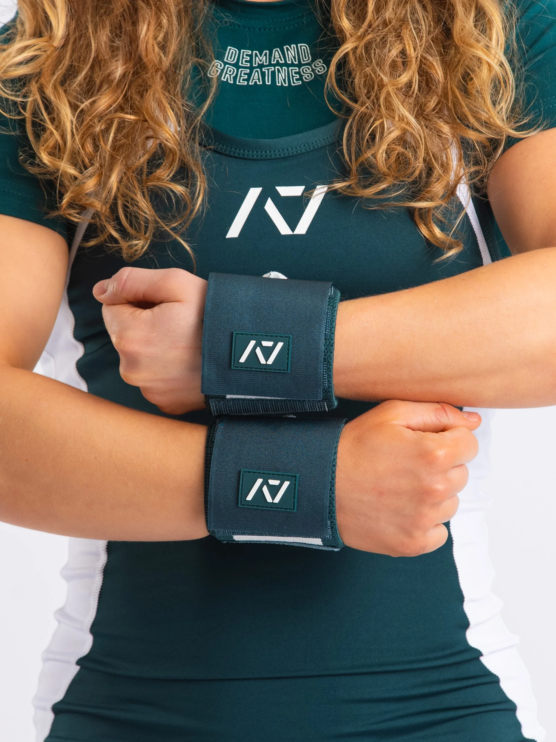 Zebra Wrist Wraps - IPF Approved - Emerald Forás - Image 3
