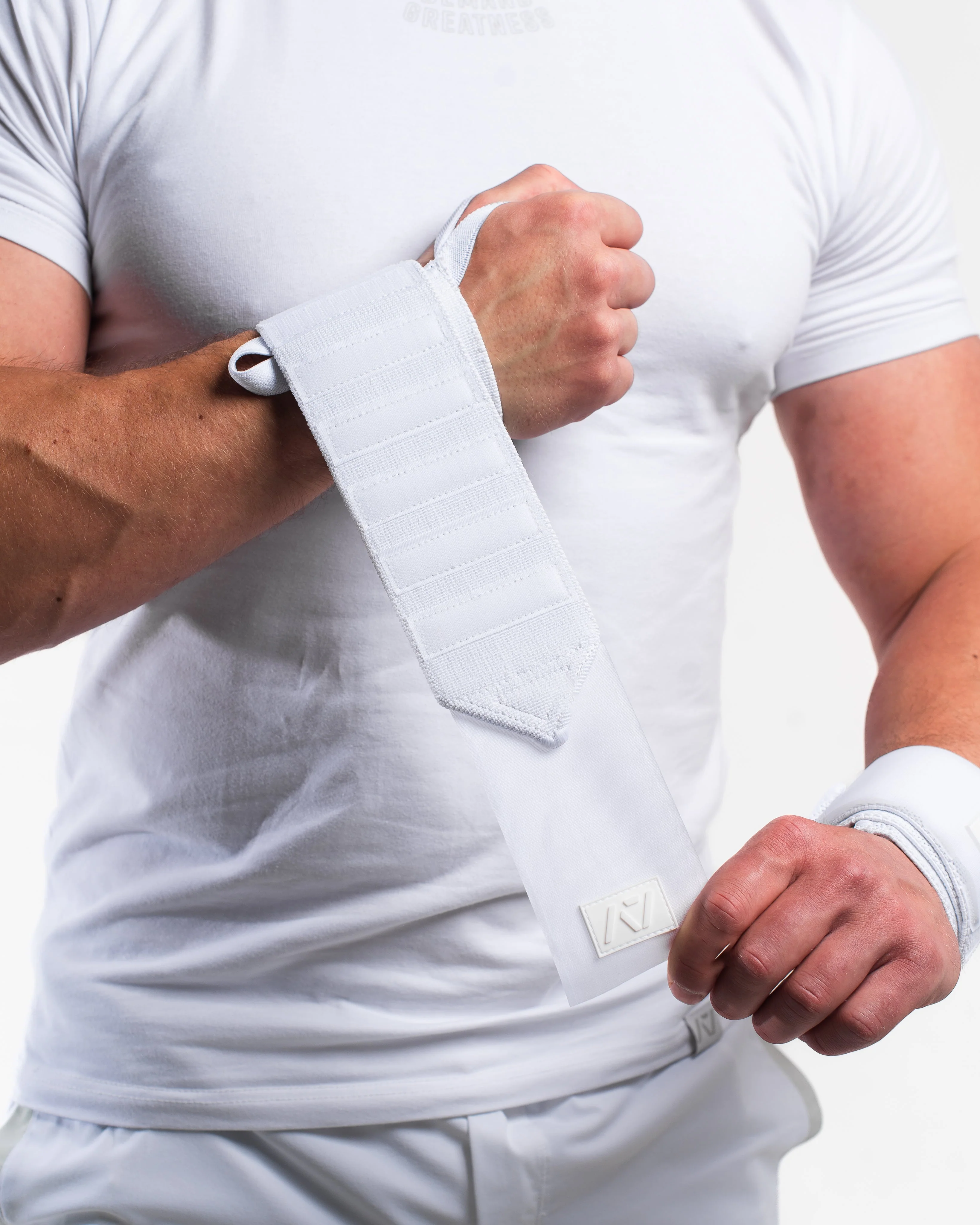 Zebra Wrist Wraps - IPF Approved - Polar - Image 4