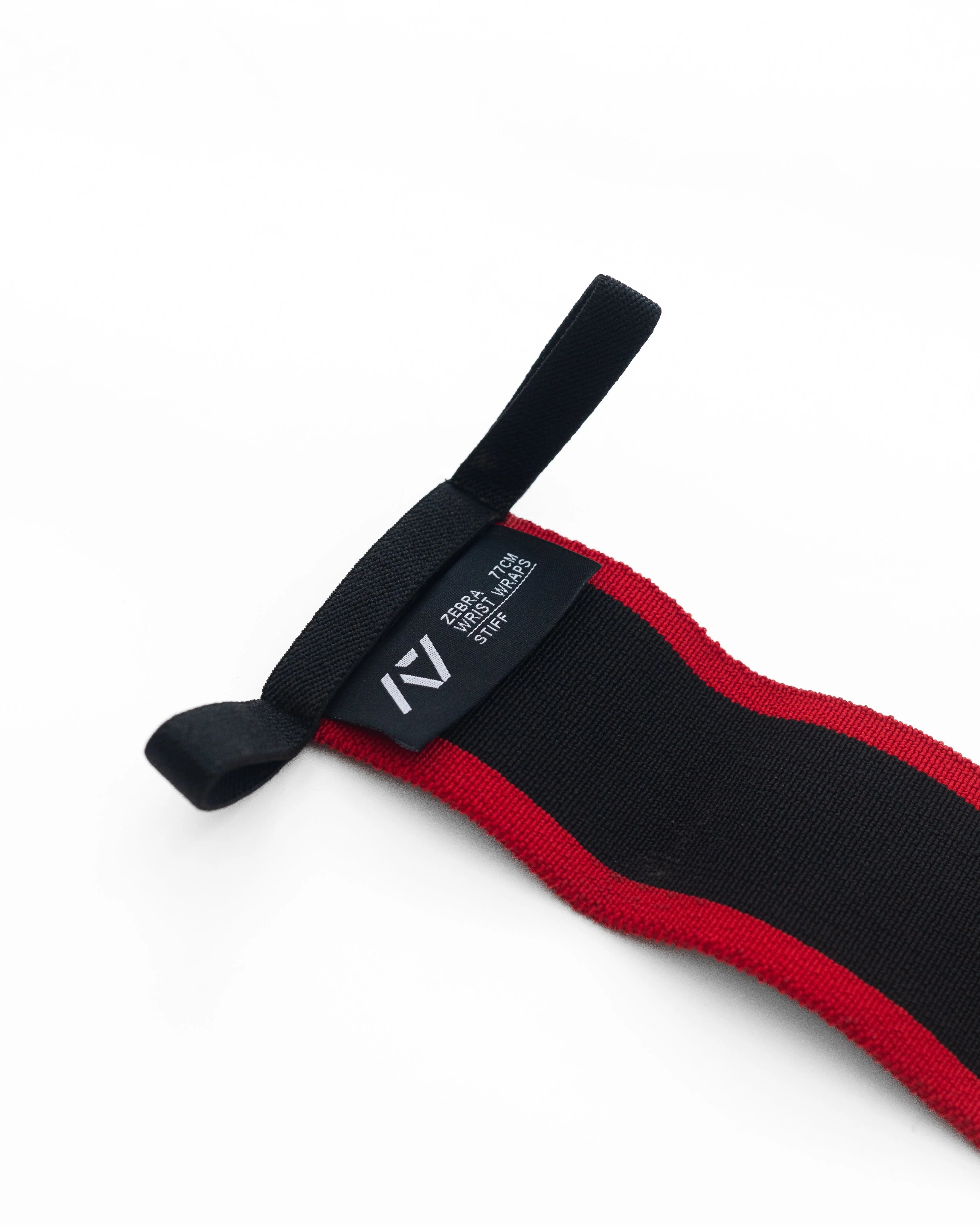 Zebra Wrist Wraps - IPF Approved - Red Dawn - Image 2