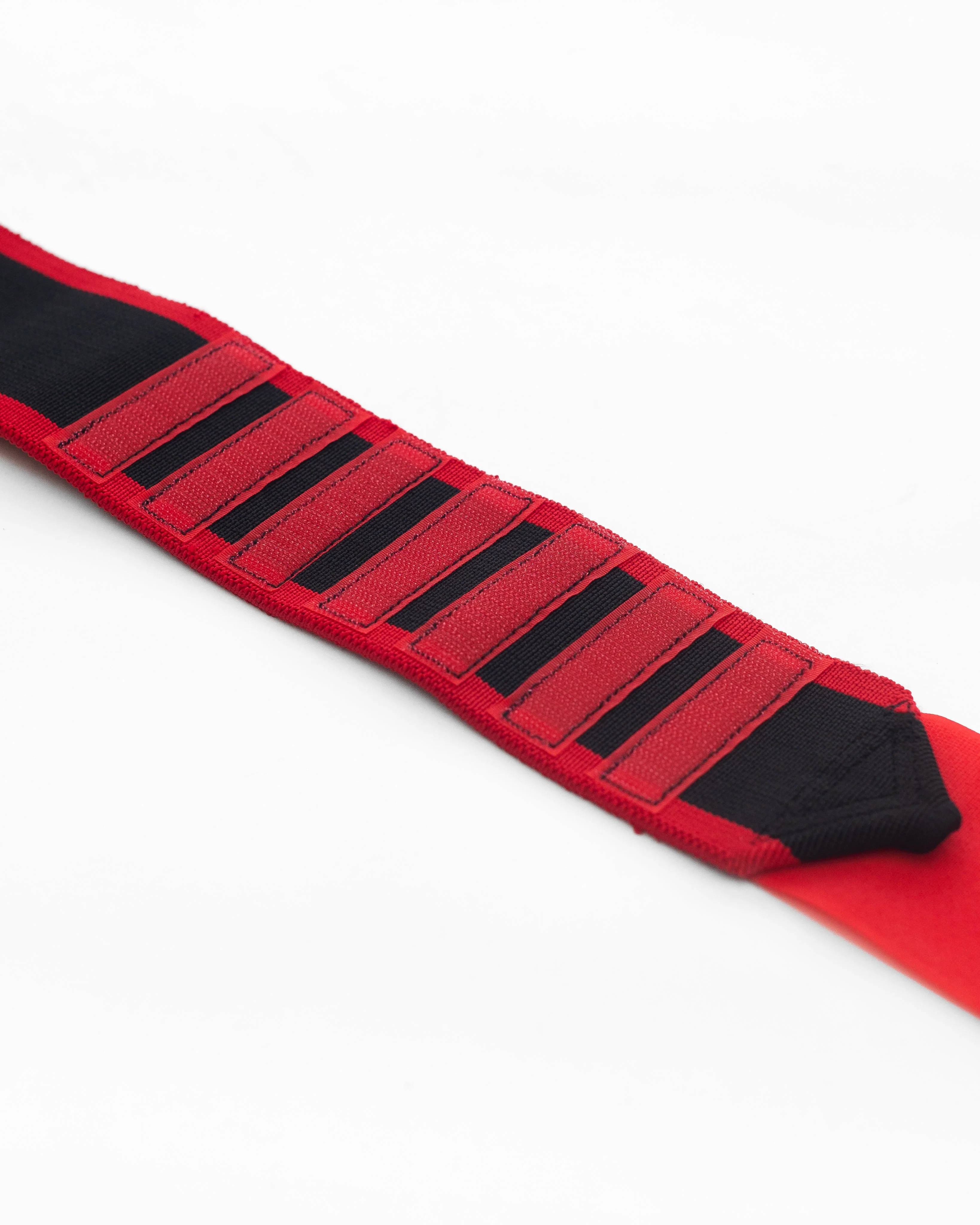 Zebra Wrist Wraps - IPF Approved - Red Dawn - Image 3
